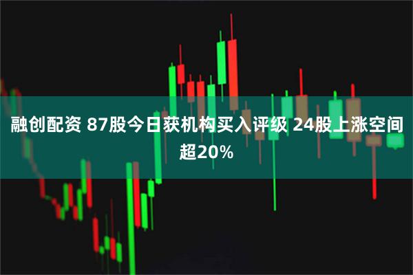 融创配资 87股今日获机构买入评级 24股上涨空间超20%